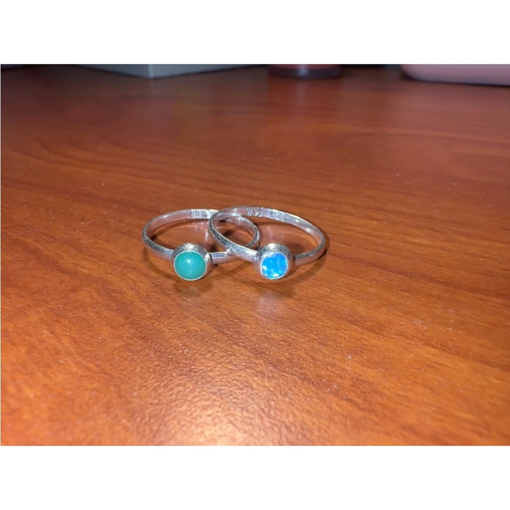 Sterling Silver Stackable Rings - image 1